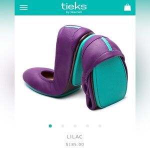 Tieks - Lilac Flats - size 8